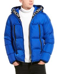 Moncler Down Coat - Blue