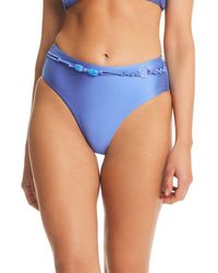 Red Carter - Shine Solids High Waist Swim Bottoms - Lyst