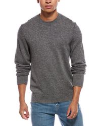 Vince - Classic Wool & Cashmere-Blend Crewneck Sweater - Lyst