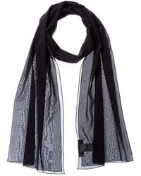 Dolce & Gabbana - Chiffon Silk-Blend Scarf - Lyst