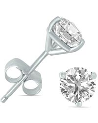 Lab Grown Diamonds - 14k 0.25 Ct. Tw. Lab Grown Diamond Earrings - Lyst