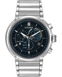 Citizen Unisex Stainless Steel Watch - Metallic