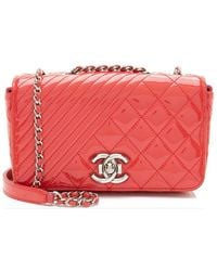 CHANEL - Pink Leather Coco Boy Small Flap Bag (authentic Pre-loved) - Lyst