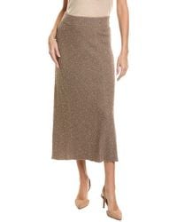 Lafayette 148 New York - Pull On Knit Midi Skirt - Lyst