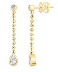 Effy Fine Jewelry - 14K 0.59 Ct. Tw. Lab-Grown Diamond Earrings - Lyst