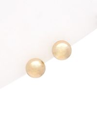 Italian Gold - 14k Stud Earrings - Lyst