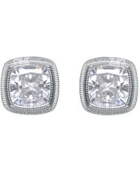 Genevive Jewelry - 14k Rose Gold Vermeil Plated Earrings - Lyst