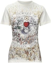 Dior - Linen T-Shirt, Size Int (Authentic Pre-Loved) - Lyst