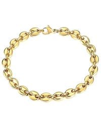 Liv Oliver - 18K Plated Italian Link Bracelet - Lyst
