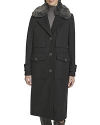 Andrew Marc - Olpae Officer Wool-Blend Coat - Lyst