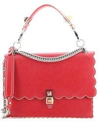 Fendi - Sheep Leather Kan I Bag Medium (Authentic Pre-Loved) - Lyst
