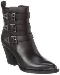 Ash - Edwin S Leather Boot - Lyst
