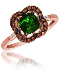 Le Vian ® 14k Strawberry Gold® 1.05 Ct. Tw. Diamond & Chrome Diopside Ring - Green