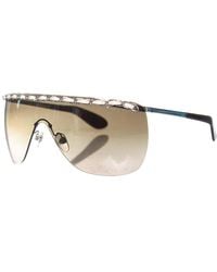 CHANEL - Rimless Shield Chain Sunglasses (Authentic Pre-Loved) - Lyst