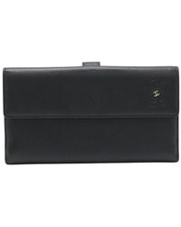 CHANEL - Calfskin Camellia Wallet (Authentic Pre-Loved) - Lyst