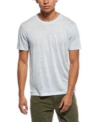 Rag & Bone - Linen T-Shirt - Lyst