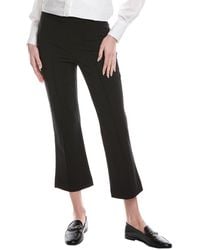 Vince - Mid Rise Pintuck Crop Flare Pant - Lyst
