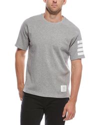 Thom Browne - 4-Bar Sleeve T-Shirt - Lyst