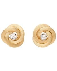 Marco Bicego - Jaipur Link 18K 0.16 Ct. Tw. Diamond Earrings - Lyst