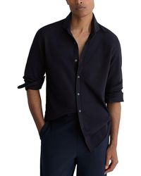 Reiss - Dasilva Garment Dyed P Casual Shirt - Lyst