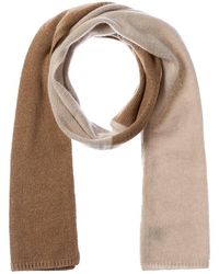 Portolano - Colorblocked Cashmere Scarf - Lyst