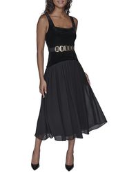 KARL LAGERFELD - Stretch Dress - Lyst