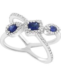 Effy Fine Jewelry - 14K 0.63 Ct. Tw. Diamond & Emerald Ring - Lyst