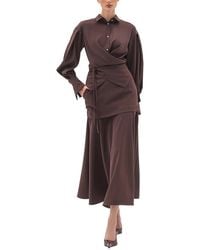 BGL - 2Pc Blouse & Skirt Set - Lyst