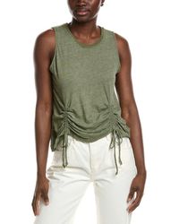 Project Social T - Crush Ruched Front Slub Tank - Lyst
