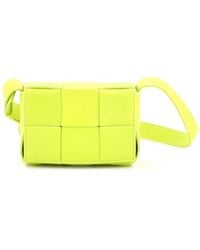 Bottega Veneta - Maxi Intrecciato Leather Cassette Crossbody Candy (Authentic Pre-Loved) - Lyst