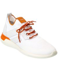 Tod's - No_code Leather-trim Sneaker - Lyst