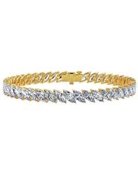 Lab Grown Diamonds - 14K 8.50 Ct. Tw. Lab-Grown Diamond Tennis Bracelet - Lyst