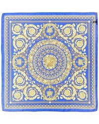 Versace - Barocco Print Silk Scarf - Lyst