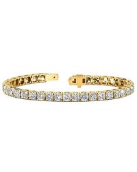 Lab Grown Diamonds - 14K 19.08 Ct. Tw. Lab-Grown Diamond Tennis Bracelet - Lyst