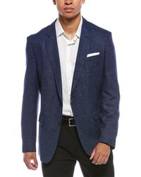 BOSS - Hutson Linen & Wool-Blend Suit Jacket - Lyst