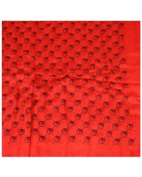 Gucci - Silk-Blend Bandana/Square Scarf - Lyst