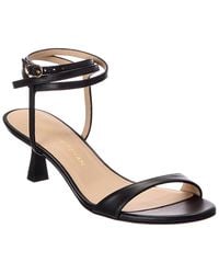 Stuart Weitzman - Nudist Wrap 50 Leather Sandal - Lyst