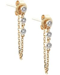Diamond Select Cuts - 0.03 Ct. Tw. Diamond 14K Earrings - Lyst