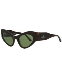 Balenciaga Bb0177s 55mm Sunglasses - Green