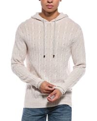 N.Peal Cashmere - Fitzrovia Cable 100% Cashmere Hoodie - Lyst