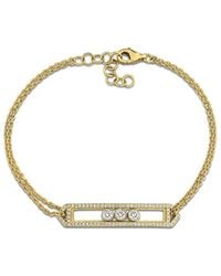 Rina Limor - 14k 0.37 Ct. Tw. Diamond Link Bracelet - Lyst