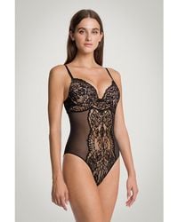 Wolford - Belle Fleur Forming Bodysuit - Lyst