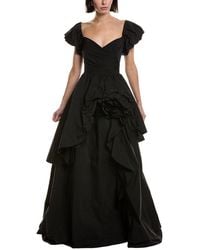 Marchesa - Taffeta Gown - Lyst