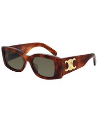 Celine - Triomphe 53Mm Sunglasses - Lyst