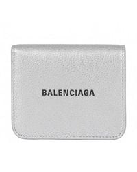 Balenciaga - Leather Logo Cash Wallet (Authentic Pre-Loved) - Lyst