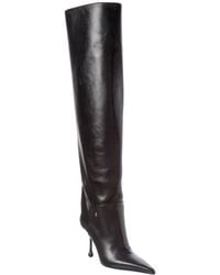 Jimmy Choo - Cycas Kb 95 Leather Knee-High Boot - Lyst