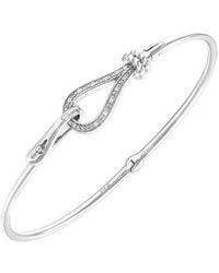 Diamond Select Cuts - 0.03 Ct. Tw. Diamond Bangle - Lyst