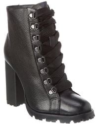 SCHUTZ SHOES - Zhara Leather Bootie - Lyst