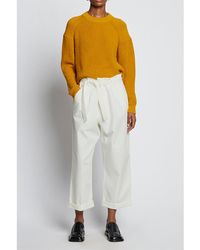 Proenza Schouler - Twill Belted Pant - Lyst