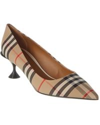 Burberry Vintage Check Pump - Brown